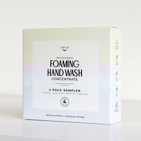 Foaming Hand Soap Concentrate | 4 Pack Sampler